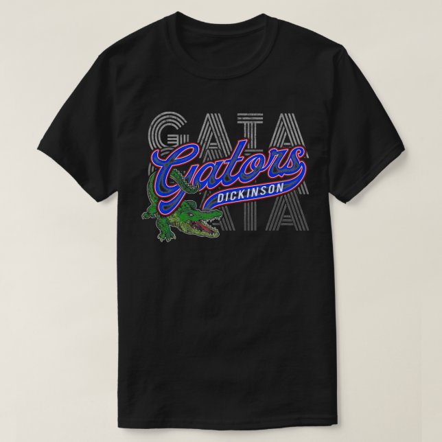 Camiseta Dickinson Gators GATA Espíritu Gráfico (Diseño del anverso)