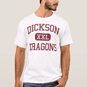 Camiseta Dickson - dragones - centro - Dickson Tennessee