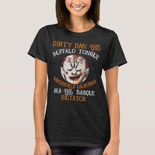 CAMISETA DICTADOR DE LENGUA DE BÚFALO DE BAKERSFIELD CALIFO
