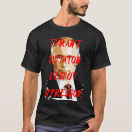Camiseta dictador de putin tyrant invasor