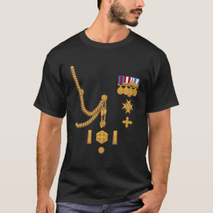 Camiseta Dictador Militar General Oficial Uniforme Hallowee