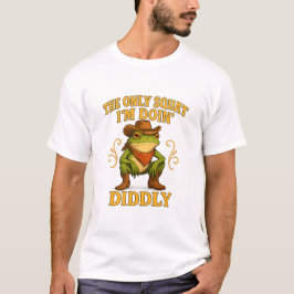 Camiseta Diddly Squat Meme T-Shirt - The Only Squat I'm Doi