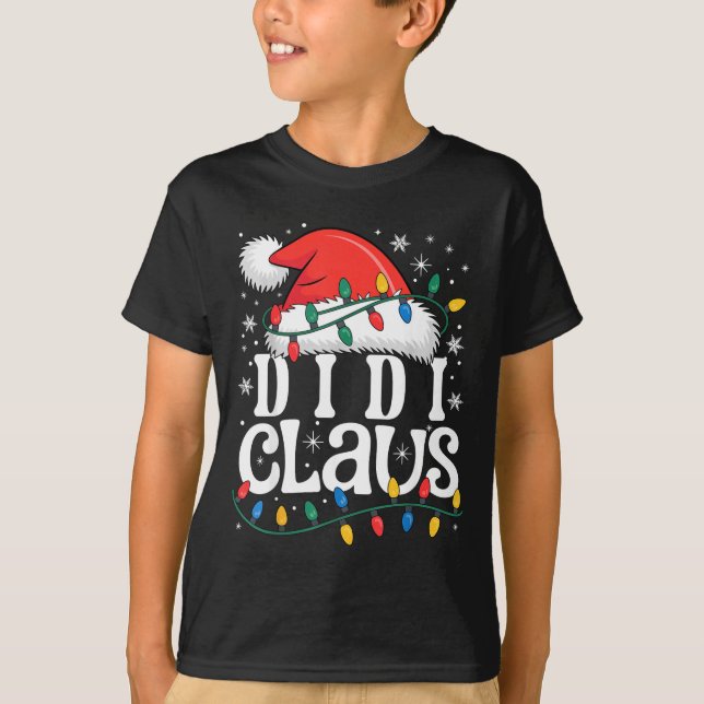 Camiseta Didi Claus Funny Xmas Christmas Grandma Holiday St (Anverso)