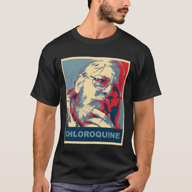 Camiseta Didier Raoult Hope Design  Chloroquine425 (Anverso)