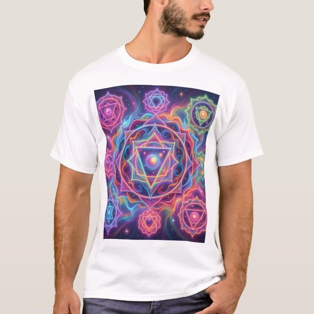 Camiseta Die 7 Chakren´10 (Anverso)