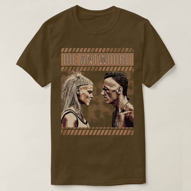 Camiseta Die Antwoord (Diseño del anverso)
