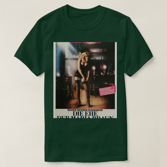 Camiseta Die Ehe der Maria Braun Poster (Diseño del anverso)