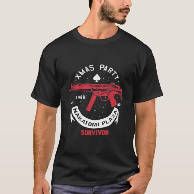 Camiseta die hard es una película navidad 'Navidad Fiesta N (Anverso)
