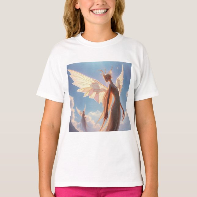 Camiseta „Die kleine Zahnfee – Hüterin der Milchzähne“ (Anverso)