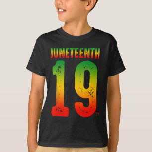 Camiseta Diecinueve ancestores afroamericanos de África neg
