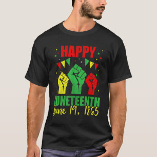 Camiseta Diecinueve niños hombres mujeres felices 1 de juni