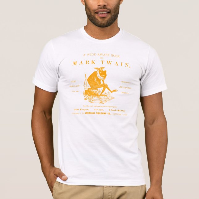 Camiseta diecinueveavo C. Rana de salto de Twains de las (Anverso)