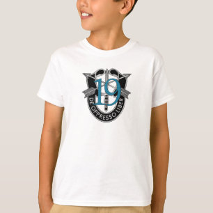 Camiseta diecinueveavo Escudo del grupo de las fuerzas