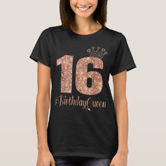 Camiseta Dieciséis Rosas de 16 años