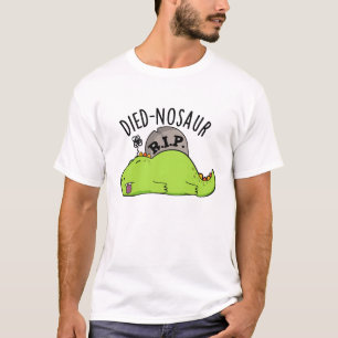 Camiseta Died-nosaur Chistes Divertidos de Dinosaurios
