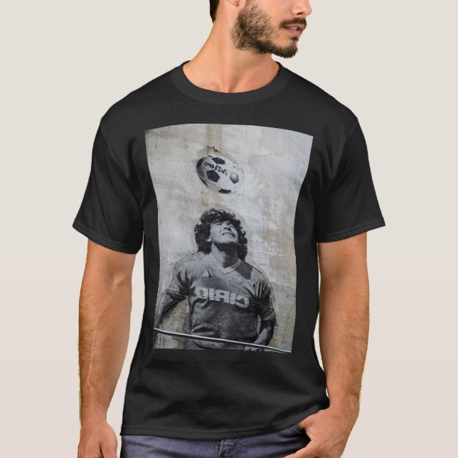 Camiseta Diego Armando Maradona best football player in wor (Anverso)