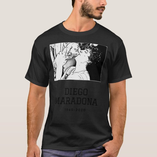 Camiseta Diego Maradona 1690-2020 Essential T-Shirt (Anverso)