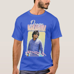 Camiseta Diego Maradona Retro 90 Estética 1