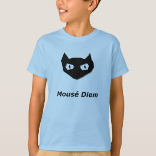 Camiseta Diem del ratón de la cabina de gato