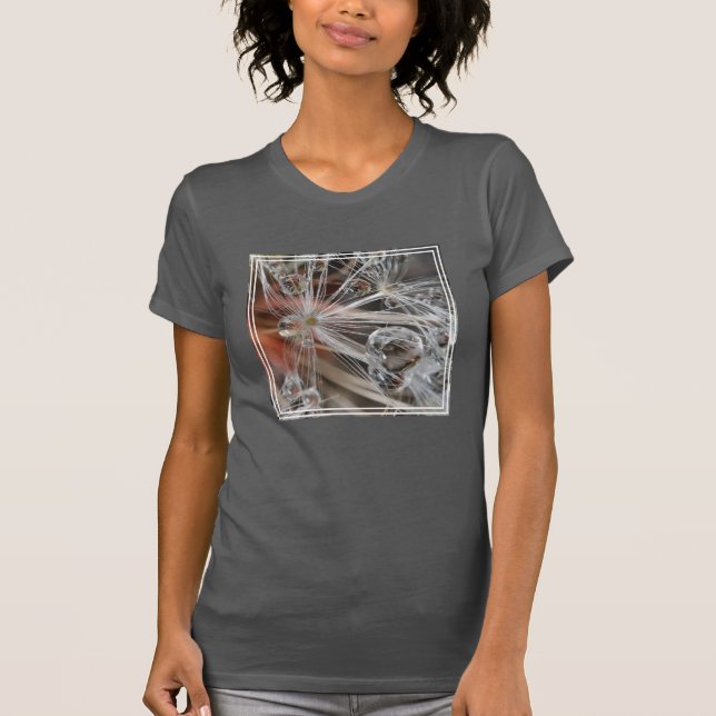 Camiseta Diente de León Abstracto (Anverso)