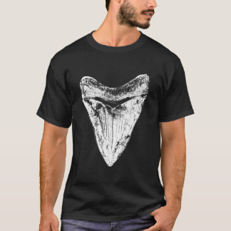Camiseta Diente de Megalodón Tiburón Meg Tiburones Fósil Th