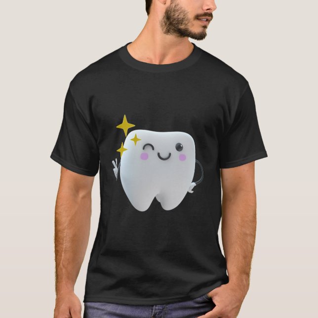 Camiseta Diente de paz suave (Anverso)