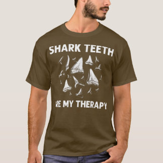 Camiseta Diente De Tiburón Gracioso Para Hombres Mujeres Di