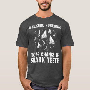 Camiseta Diente De Tiburón Gracioso Para Hombres Mujeres Di