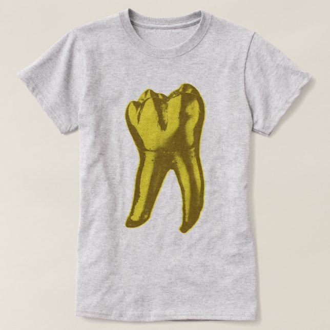 Camiseta Diente del oro (Diseño del anverso)