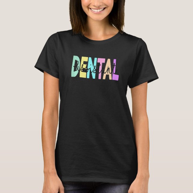 Camiseta Diente divertida Dentista Dentista Dental Assistan (Anverso)