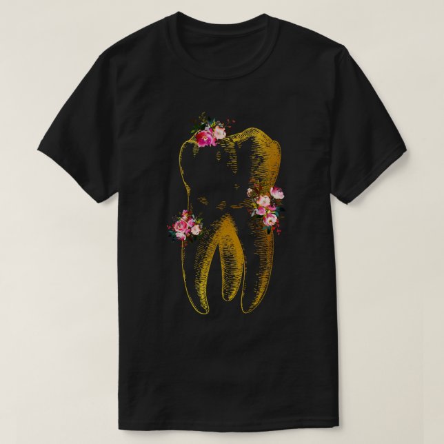 Camiseta Diente humano 3 (Diseño del anverso)