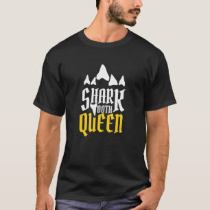Camiseta Dientes De Tiburón Para Las Madres Cazadoras De Fó