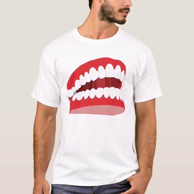 Camiseta Dientes del rechino (Anverso)