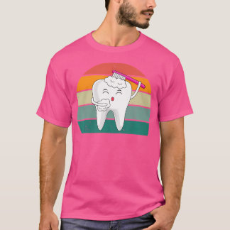 Camiseta Dientes Dientes Perforación De La Lengua Gum Pacie