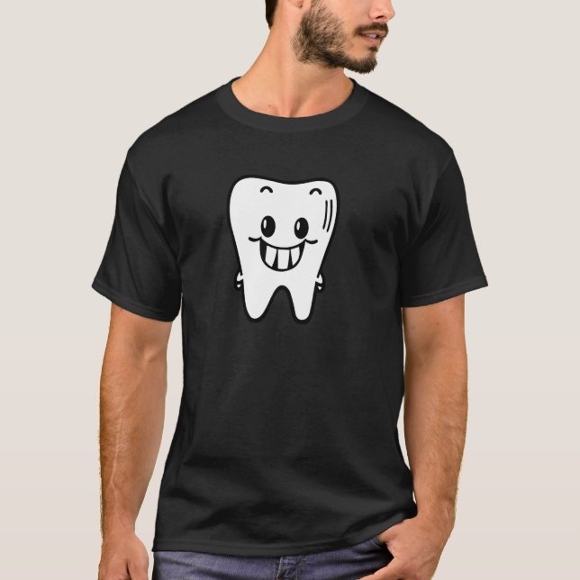 Camiseta dientes divertidos (Anverso)
