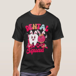 Camiseta Dientes divertidos Dental Squad Dentista Feliz Día