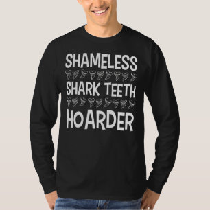 Camiseta Dientes fósiles Dientes de Tiburón Desvergonzados