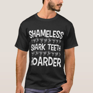 Camiseta Dientes fósiles Dientes de Tiburón Desvergonzados