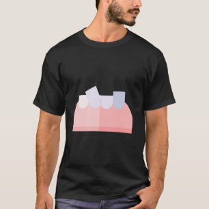 Camiseta Dientes torcidos divertidos