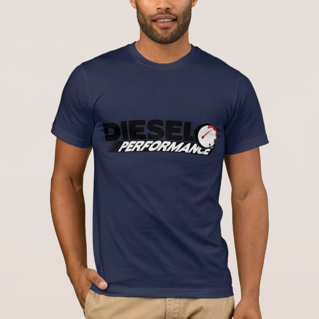 Camiseta diesel del funcionamiento (Anverso)
