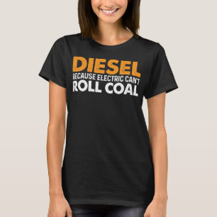 Camiseta Diesel porque eléctrico no puede hacer funcionar l