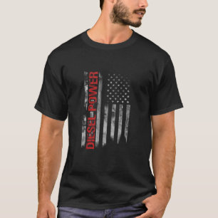 Camiseta Diesel Power Truck Turbo Brothers Mechanic USA Ame