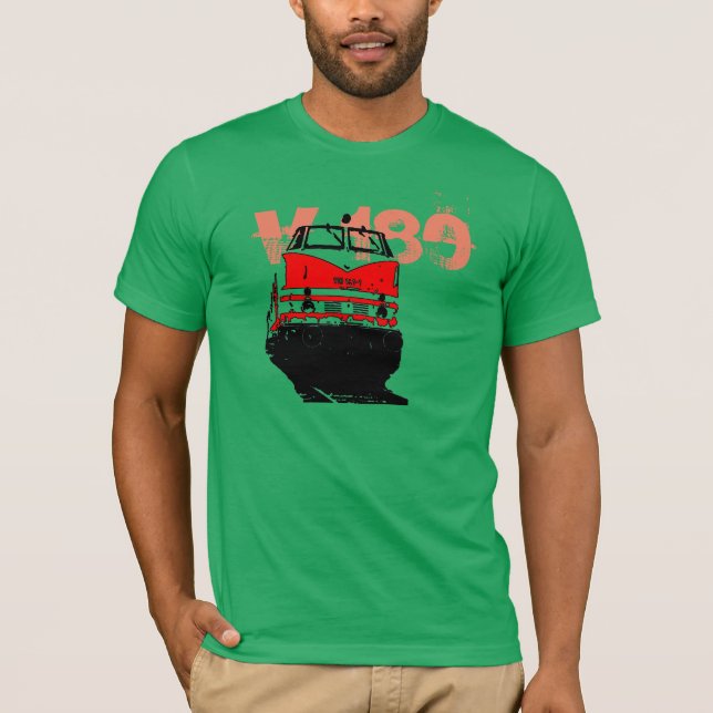 Camiseta Diesellokomotive V-180 DR (Anverso)