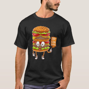 Camiseta Diet Cola Por Favor Burger Fast Food Lover Hamburg