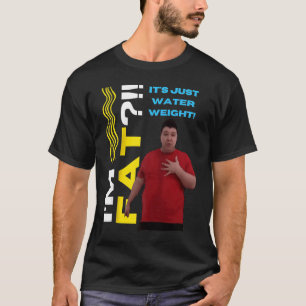 Camiseta Dieta de agua de peso Grasa Nikocado Aguacate Meme
