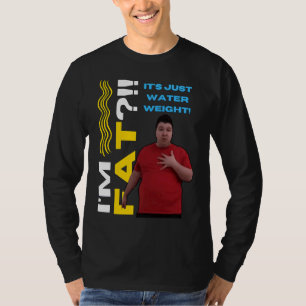 Camiseta Dieta de agua de peso Grasa Nikocado Aguacate Meme