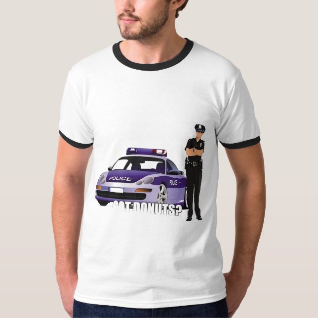 Camiseta Dieta de policía (Anverso)