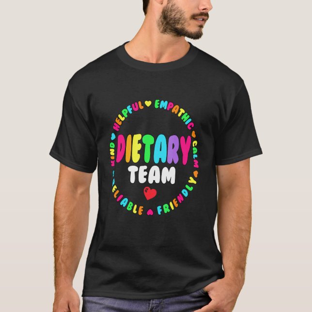 Camiseta Dieta Equipo de Apreciación Semana de la Dietitia  (Anverso)