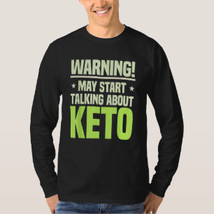 Camiseta Dieta Keto Cetogénica Cetosis Bajo Carbohidratos D