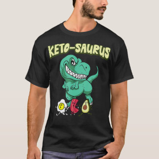 Camiseta Dieta Keto divertida Ketosis Ketognenic KetoSaurus